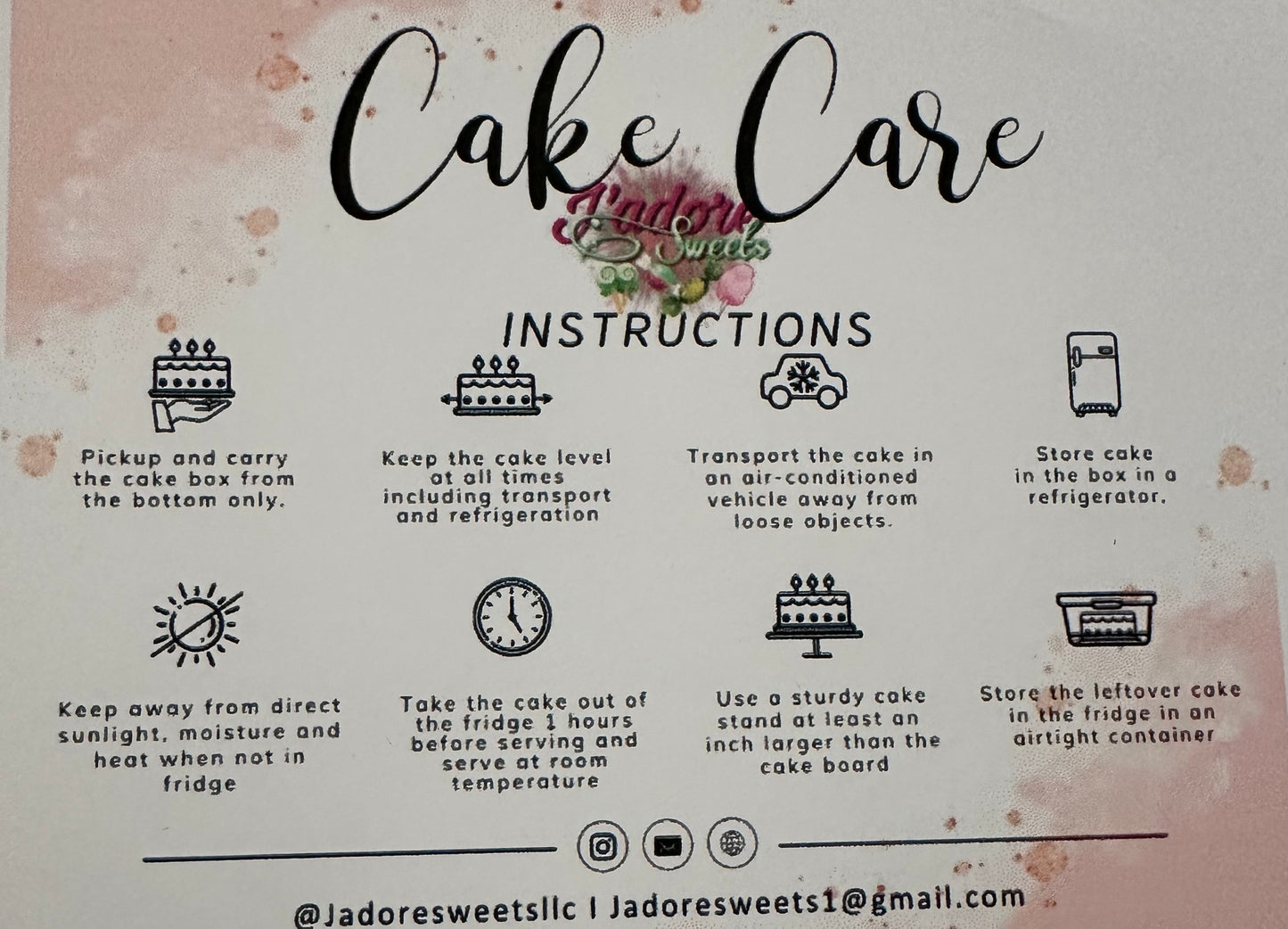 Traditional Cakes