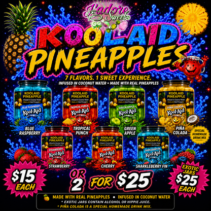 Kool-Aid Pineapples