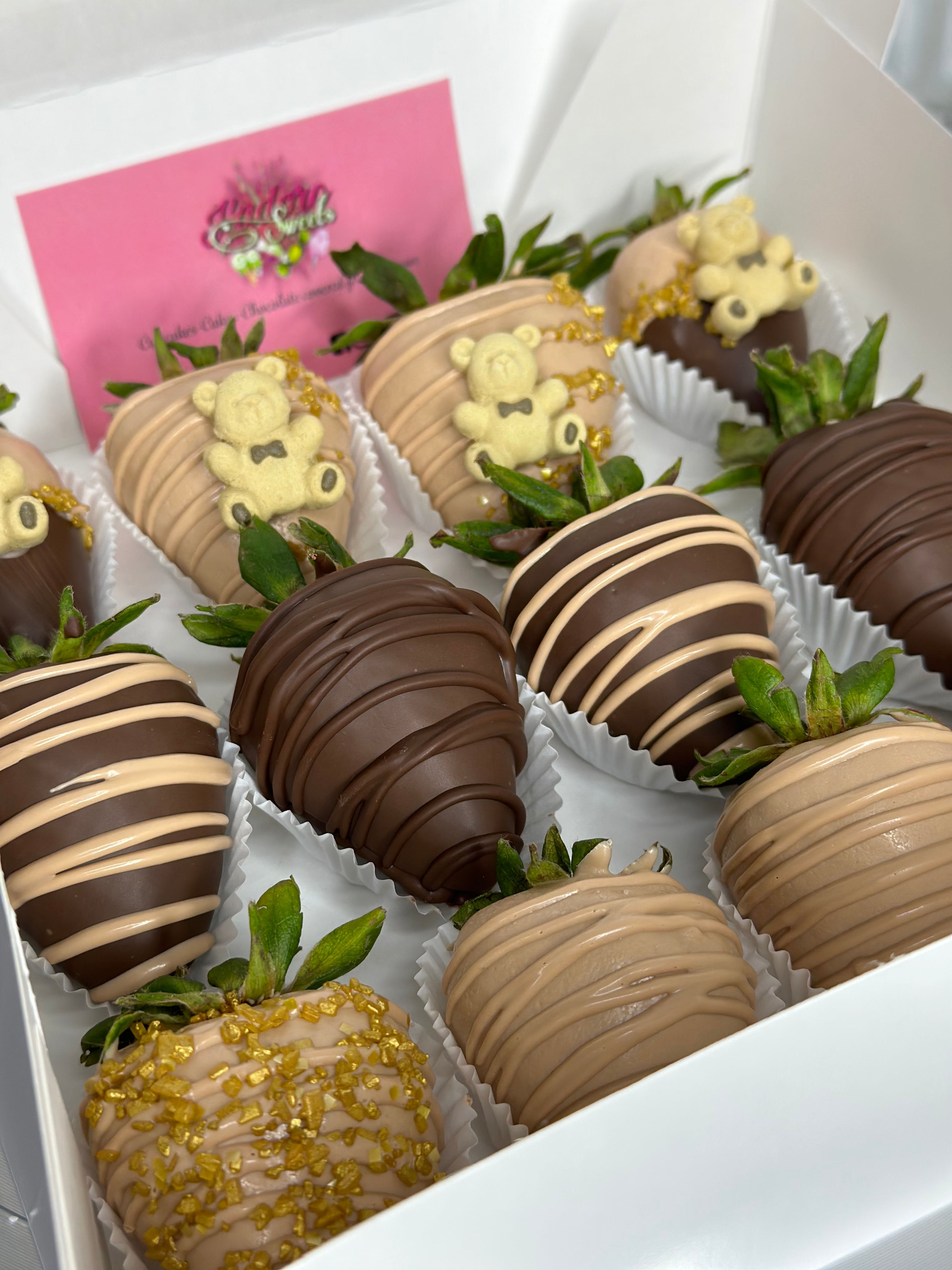 Custom Dipped Strawberries | New Jersey Pick-up & Delivery buy Only | Dozen