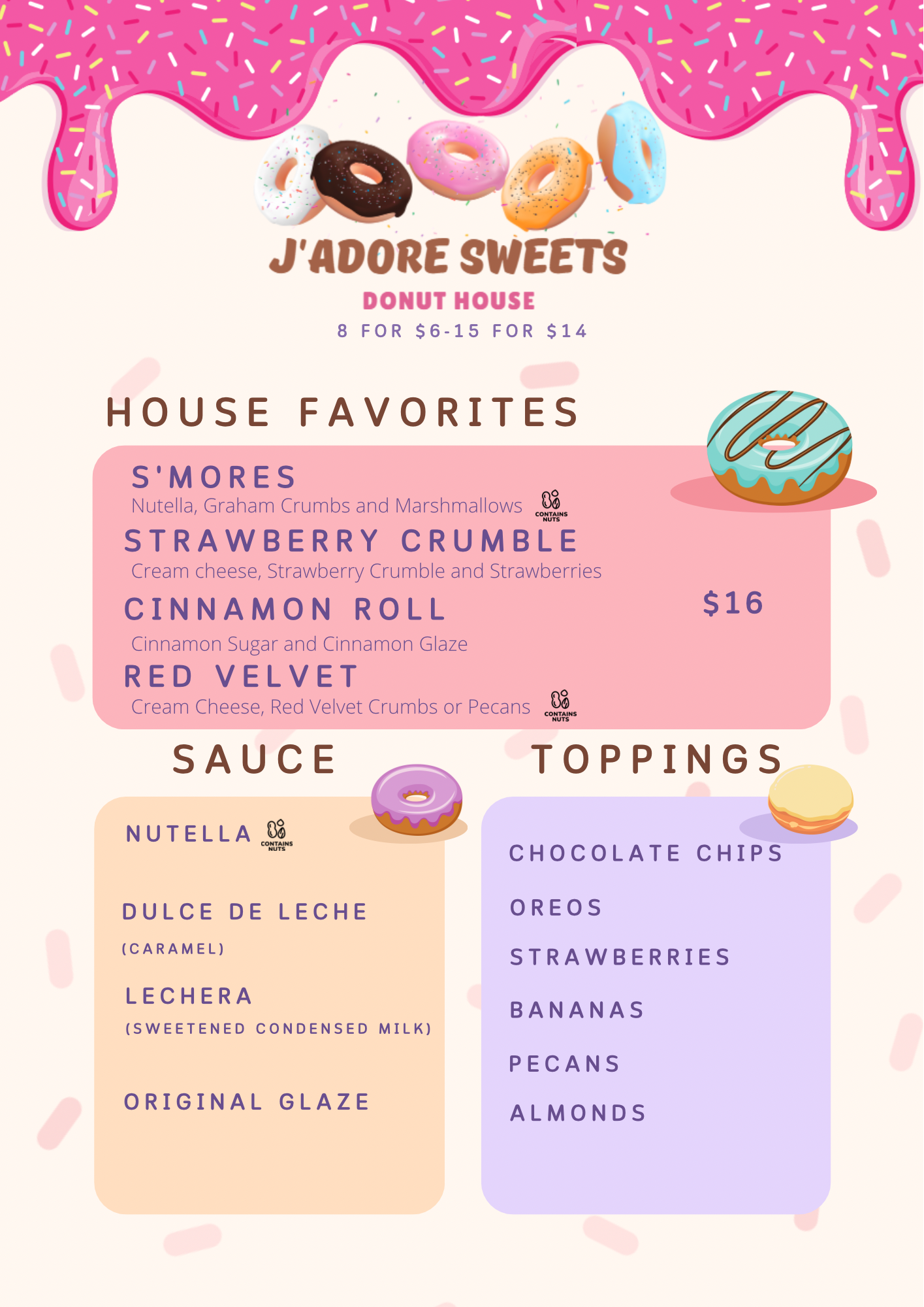 Mini Donuts (House Favorites)